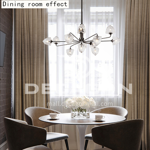 Nordic Light Luxury Living Room Chandelier Simple Modern Dining Style Creative Art Lamp Ydh 9267 Creative Art Lamp Ydh 9267, Simple Modern Dining Chandelier